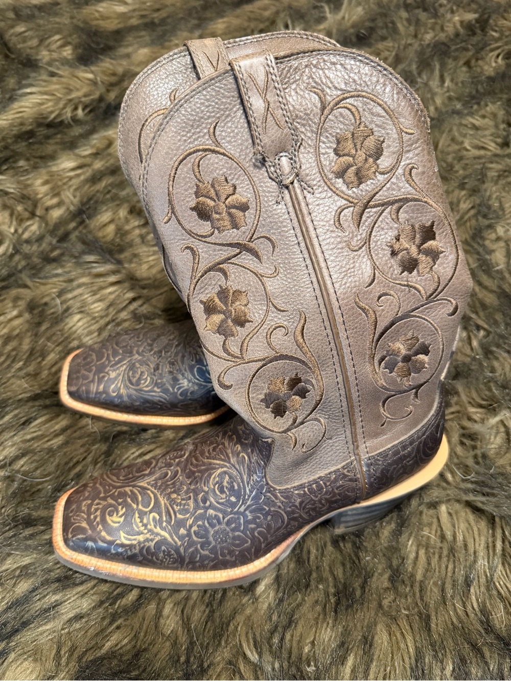 Twisted X Brown Embroidered Western Boots